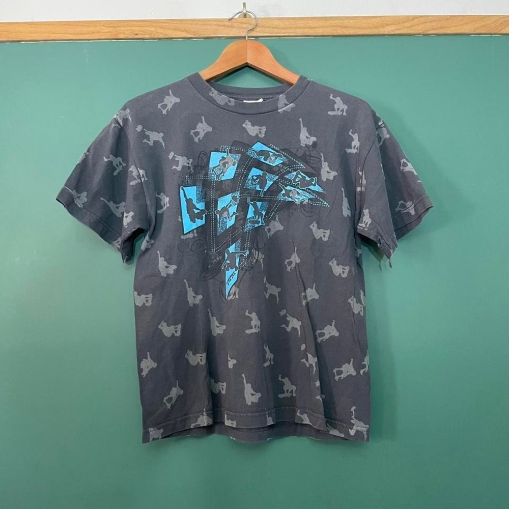 Vintage‎ Y2K Rudeboyz label skateboarding graphic tee
